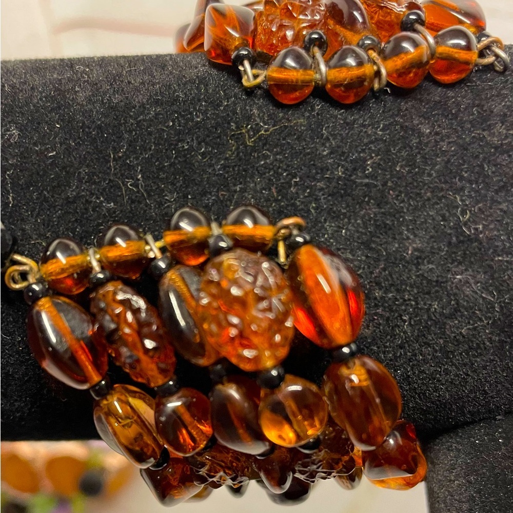 Premier designs Wire brownish tan bracelet - Picture 2 of 6